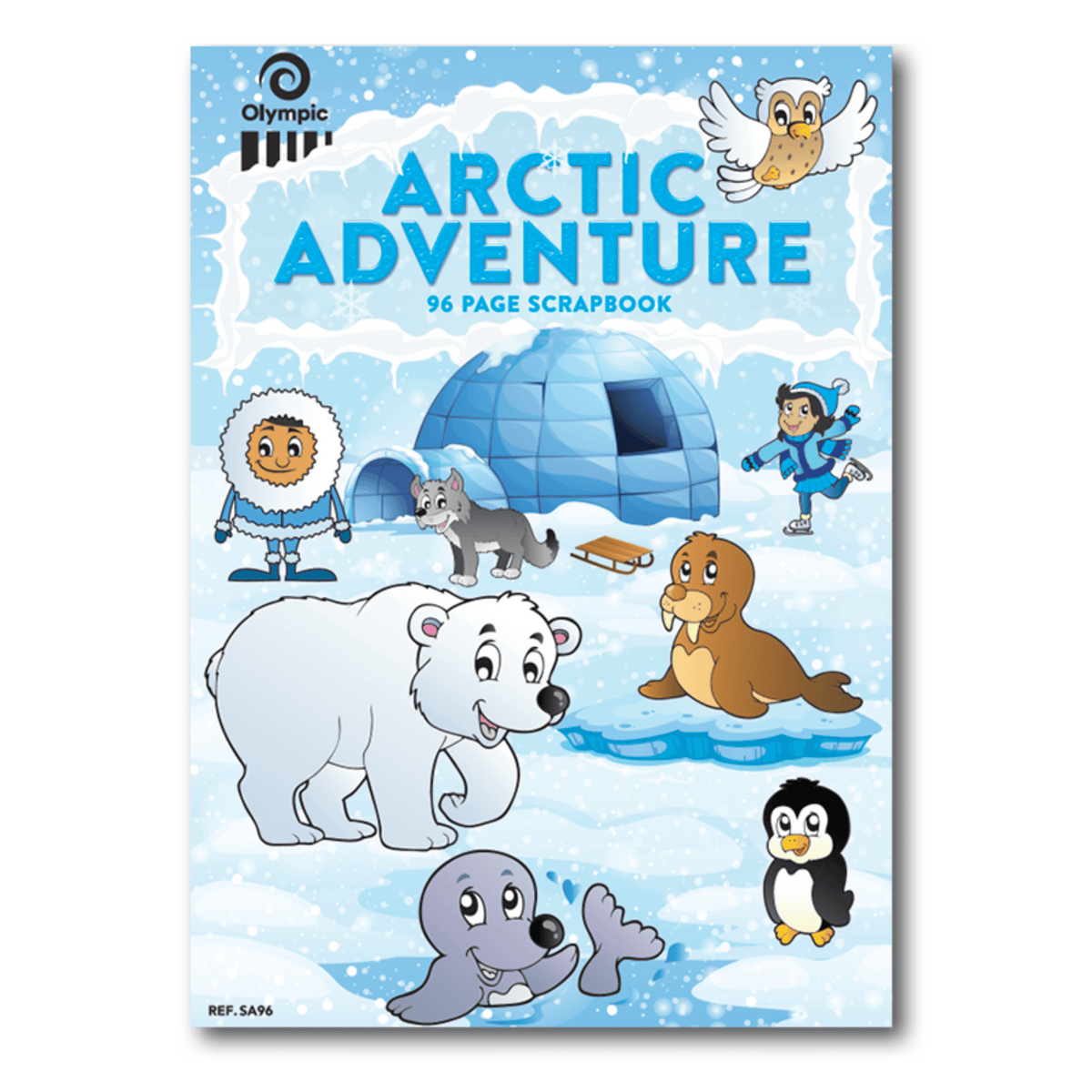 Scrap Books "Arctic" 335x240mm 96 Pg