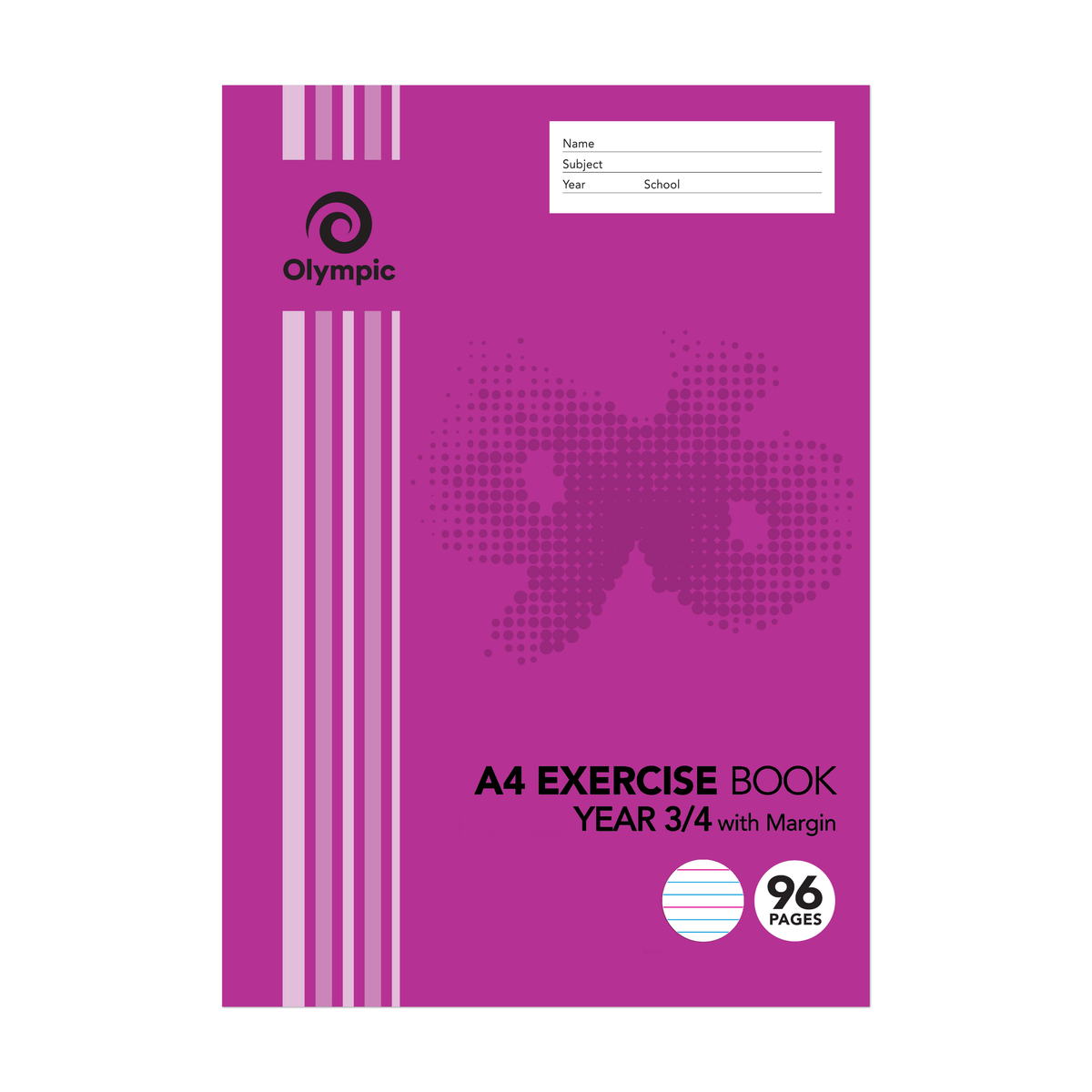 Exercise Book A4 Yr3/4 96 pg