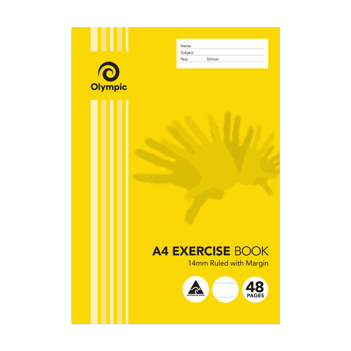 Olympic Exercise Book A4 14mm 48pg