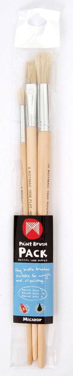 Paint Brush 3 pack Micador