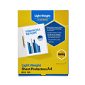 MARBIG SHEET PROTECTORS LIGHTWEIGHT A4 100BX