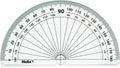 Protractor 180 degrees 10cm