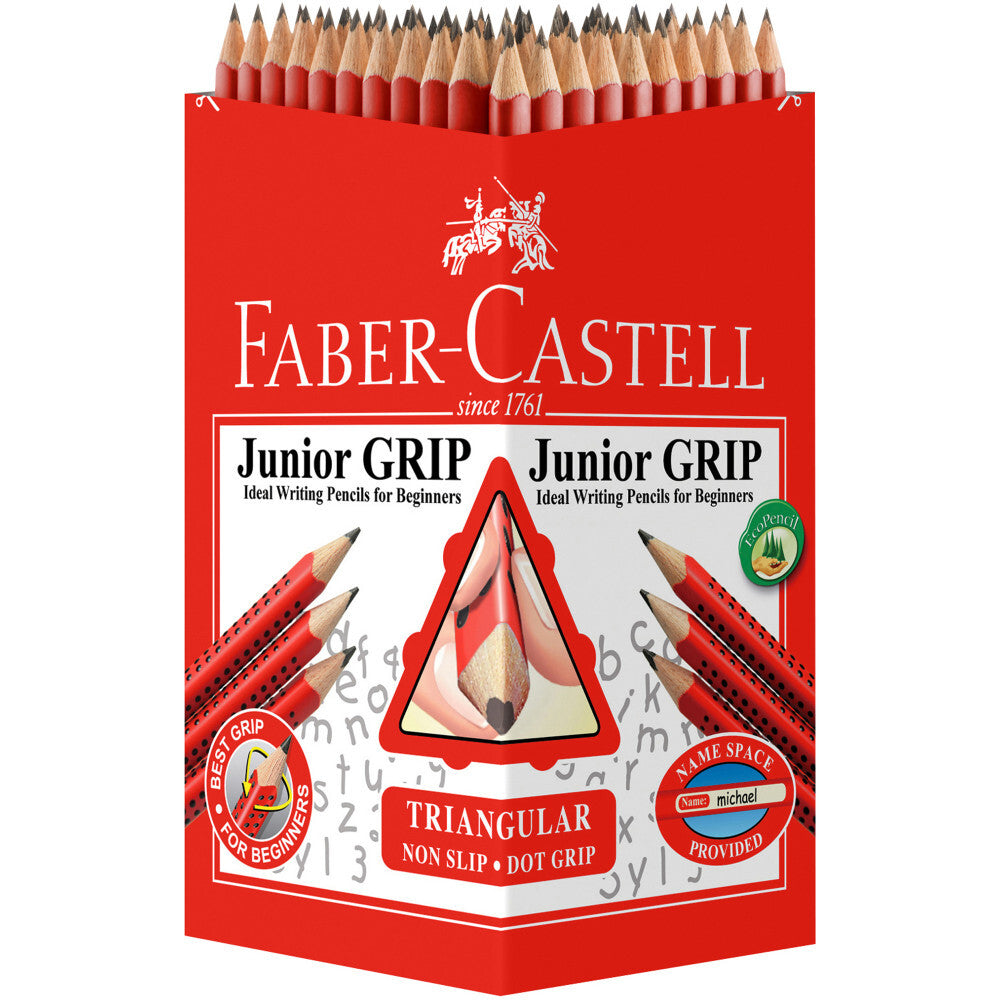 Pencil Faber Junior Tri Grip HB pk 12