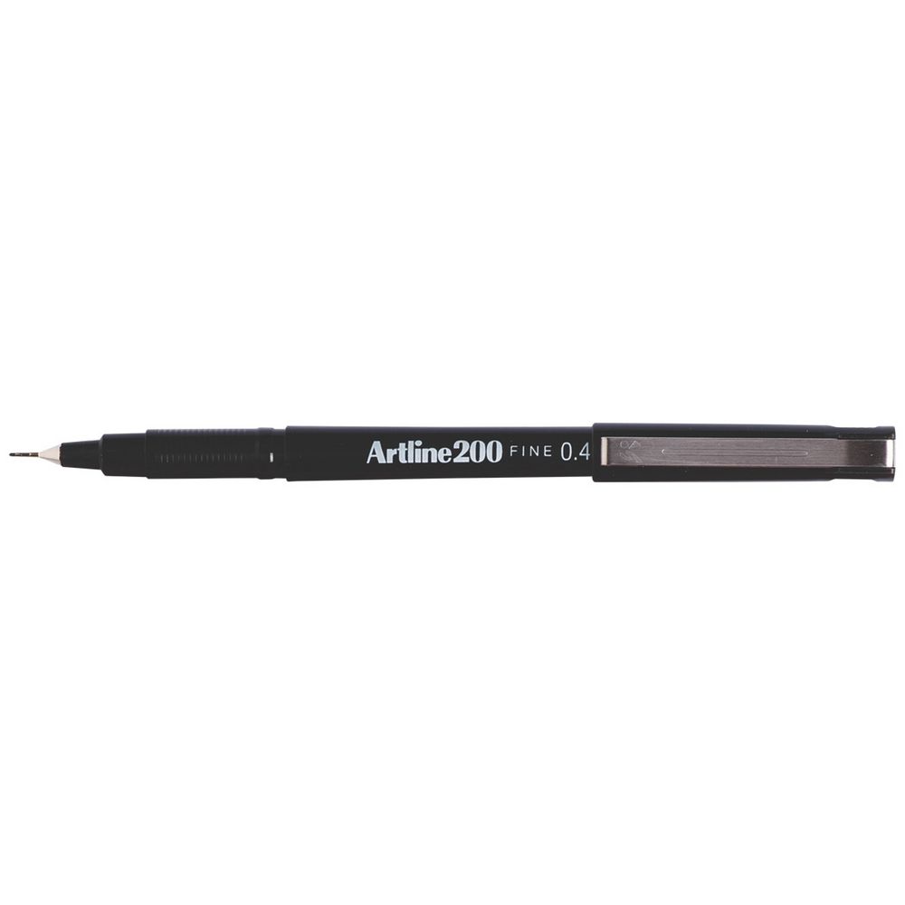 Marker Fineline 200 0.4 Black