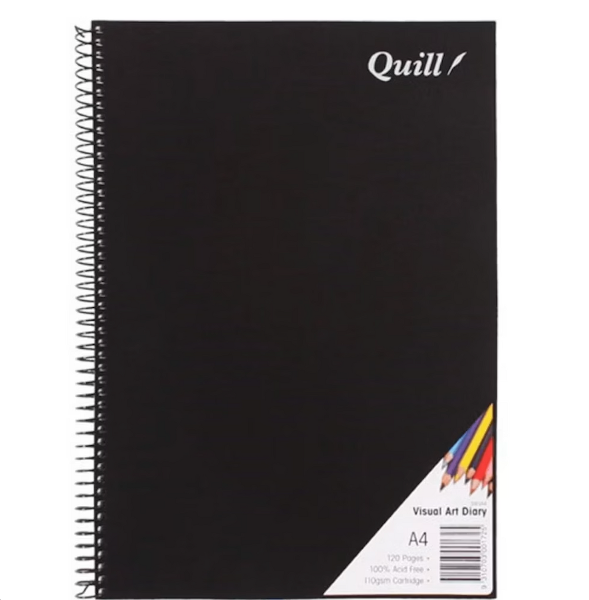 Quill Visual Art Diary A4 120p