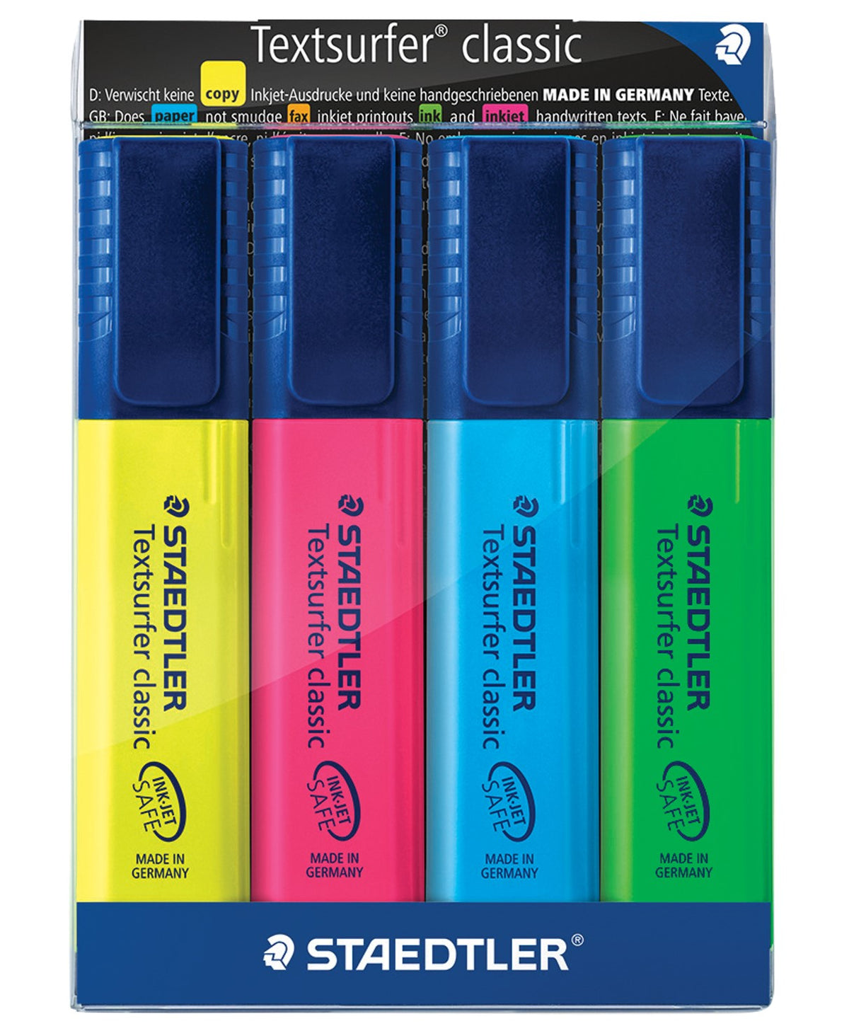 Highlighters Staedtler Pkt 4