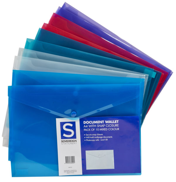 Document Wallets - Manilla Folders